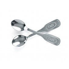 Cuisinox Cafe Engraved Espresso Moka Spoons CNX1160